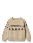 Jacquard Pullover Balou Beige Wheat