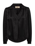 Mmaldo Monogram Blouse Black MOS MOSH