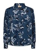 Mmabina Serve Shirt Blue MOS MOSH