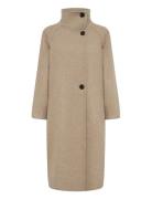 Thoraiw Collar Coat R Beige InWear