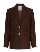 Mschelliot Loose Blazer Brown MSCH Copenhagen