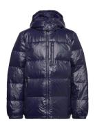 Glossed Down Hooded Jacket Navy Ralph Lauren Kids