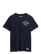 Vintage Athletic Chest S/S Tee Navy Superdry