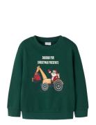 Nmmvismas Ls Nreg Sweat Bru Green Name It