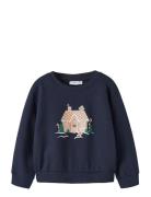 Nmfvismas Ls Nreg Sweat Bru Navy Name It