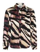 Slciela Ebba Shirt Ls Brown Soaked In Luxury