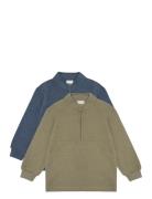 Sweatshirt W.zip Boys Patterned Minymo