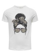 Kogemma Life Reg S/S Skull Top Jrs Noos White Kids Only