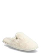 Th Faux Fur House Shoe Cream Tommy Hilfiger