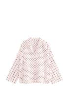 Pyjama Shirt Seersucker Red Lindex