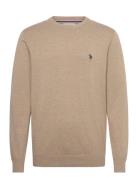 Uspa Knit Adair Men Beige U.S. Polo Assn.