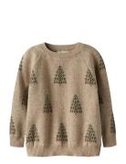 Nmngalto Bob Ls Knit Lil Beige Lil'Atelier