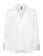 Vmsommer Ls Shirt Wvn Noos White Vero Moda