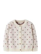 Nmfsaran Ls Knit Card Heart Lil Cream Lil'Atelier