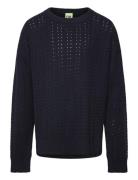 Structure Sweater Navy FUB