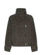 Mschpamela Jacket Chk Brown MSCH Copenhagen
