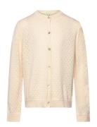 Pointelle Cardigan Cream FUB