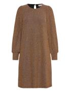 Dress From Freequent In A Soft Jersey Material With A Metallic Surface...