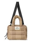 Light Ripstop Boxy Aop Bag Beige Mads Nørgaard