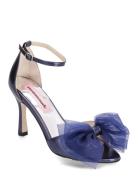 Ashley Metallic Bow Blue Custommade