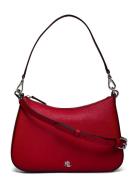 Crosshatch Leather-Danni 26-Sba-Med Red Lauren Ralph Lauren