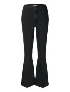 Slfjulie-Kori Hw Flared Jeans Ex Black Selected