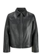 Jorclean Leather Jacket Styd Aw25 Black Jack & J S