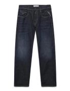 Anbass Trousers Slim Hyperflex Dust Blue Replay