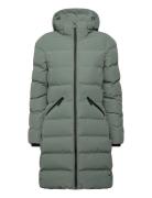 City Mid Padded Jacket Green Superdry Sport