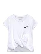 Nt-Dri-Fit S/S Top White Nike