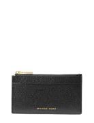 Sm Zip Key Card Case Black Michael Kors
