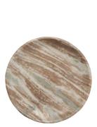 Round Serving Bowl Brown Au Maison