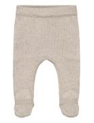 Knitted Leggings Beige Mango