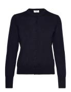 Merino Short Cardigan Navy Filippa K