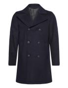 Recycled Pea Coat Navy Lindbergh