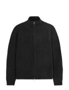 Wbjass Wool Zip Black Woodbird