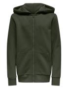 Osjceres Zip Thr. Hoodie Swt Noos Khaki ONLY & SONS
