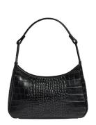 Ariallambg Handbag, Croco Black Markberg