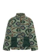 Teddy Mix Jacket Aop Green Mikk-line