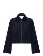 Ivy-Ann Charlotte Cord Zip Jacket Navy IVY Copenhagen