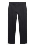 Regular-Fit Cotton Trousers Black Mango
