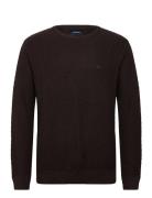 Cable Knit Jumper Brown Lindbergh