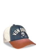 Embroidery Baseball Cap White/Blue/Brown Von Dutch White Von Dutch