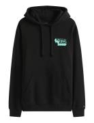 Tjm Stack Back Logo Hoodie Ext Black Tommy Jeans