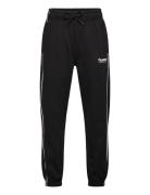 Hmljr Loose Sweatpant Piping Black Hummel