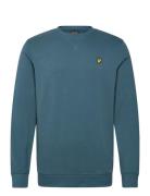 Crew Neck Sweatshirt Blue Lyle & Scott