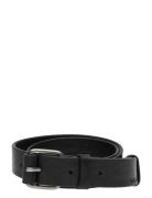 Dwayne Leather Belt Black Nudie Jeans
