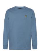 Plain Ls T-Shirt Blue Lyle & Scott