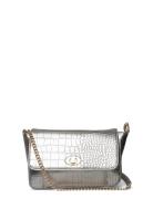 Teagan Croco Bag Silver Noella