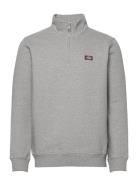 Oakport Quarter Zip Grey Dickies